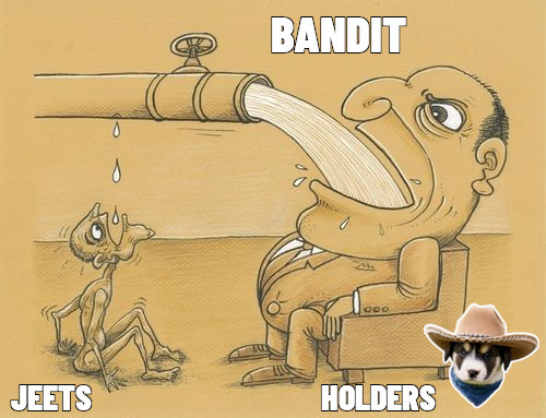 Bandit leaky pipe fat man meme